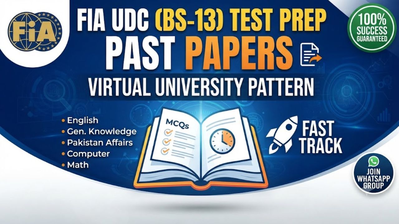 FIA UDC Test Preparation