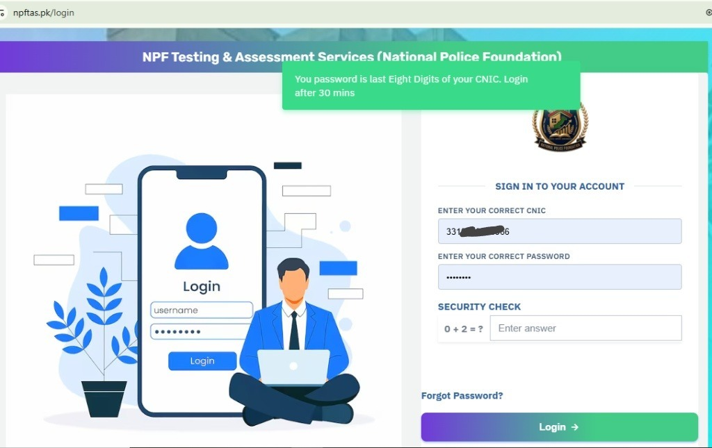 How to Reset Password of Job Portal